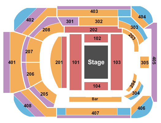 Magic Mike Theater At Sahara Hotel & Casino Seating Chart: Magic Mike Live 2