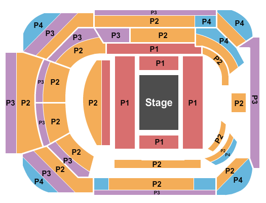 Magic Mike Theater At Sahara Hotel & Casino Seating Chart: Magic Mike Live 2