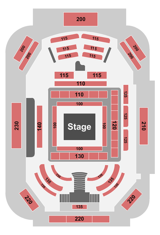 Magic Mike Theater At Sahara Hotel & Casino Seating Chart: Magic Mike Live 4