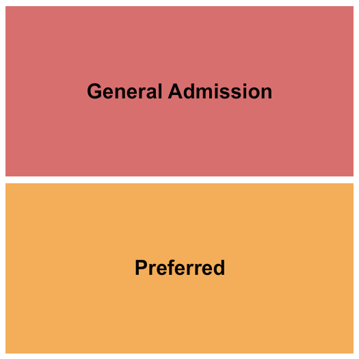 Magooby's Joke House Seating Chart: GA/Preferred