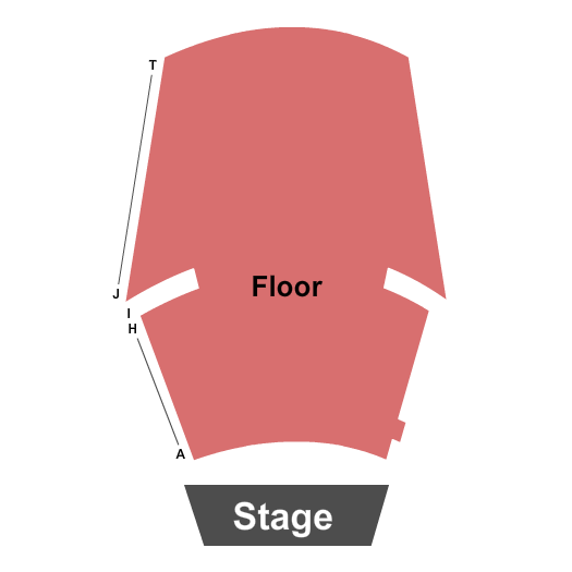 Mainstage Theatre - College of Lake County Seating Chart: End Stage