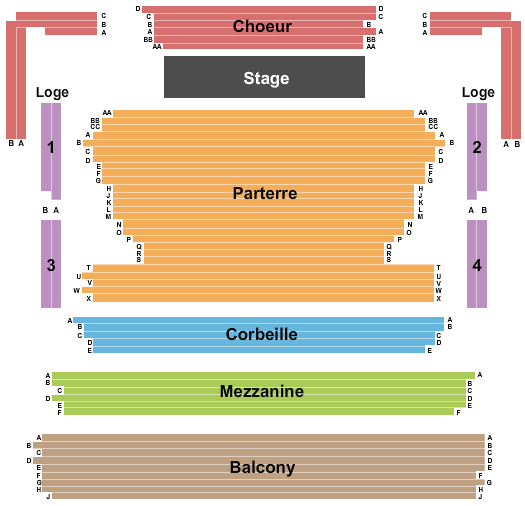 Maison symphonique At Place Des Arts Seating Chart