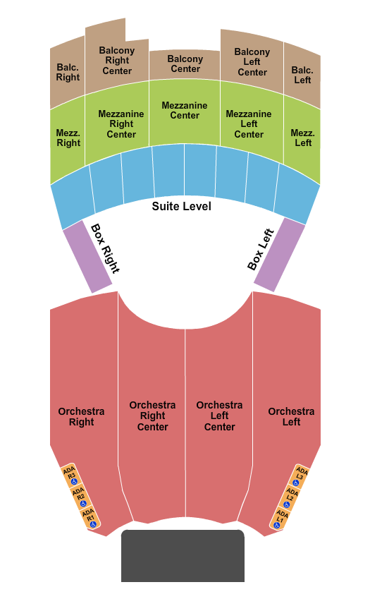Majestic Theatre - San Antonio Seating Chart: Endstage