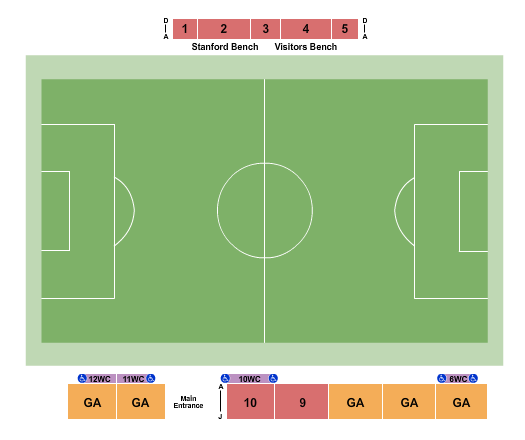 Maloney Field at Laird Q. Cagan Stadium Seating Chart: Soccer