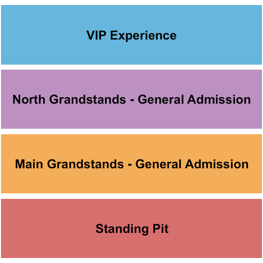 Mansfield Motorsports Speedway Seating Chart: GA/Pit/VIP