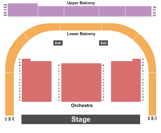 Manuel Artime Performing Arts Center Seating Chart: Endstage 4