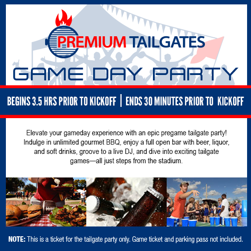 Premium Tailgate Tent - Cincinnati Seating Chart: Tailgate