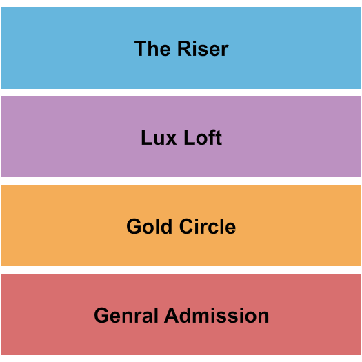 Marathon Music Works Seating Chart: GA/GC/Lux/Riser