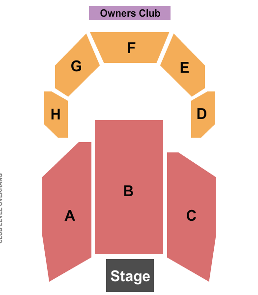 Margaritaville Resort Casino Seating Chart: End Stage