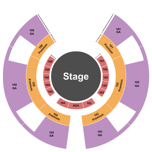 Marion County Fairgrounds Seating Chart: Garden Bros Circus 2