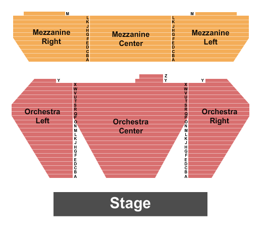 Marquis Theatre - NY Seating Chart: End Stage