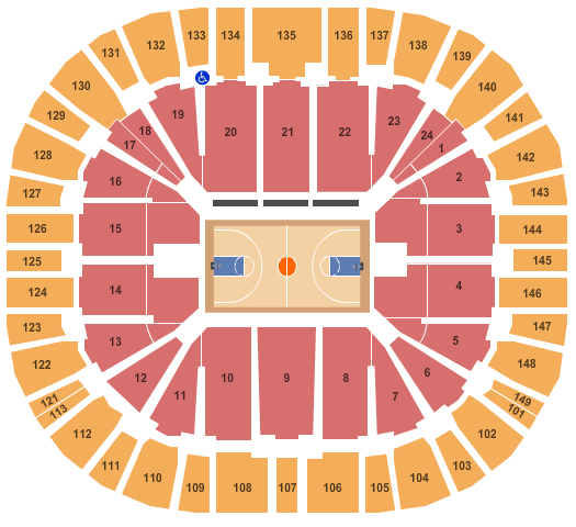 Byu Basketball Seating Chart