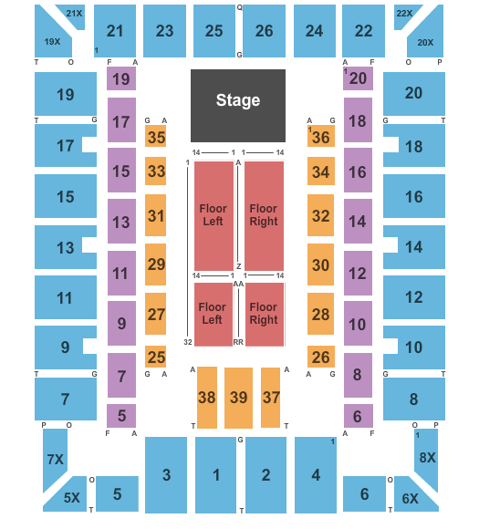 Civic Center Arena Seating Chart