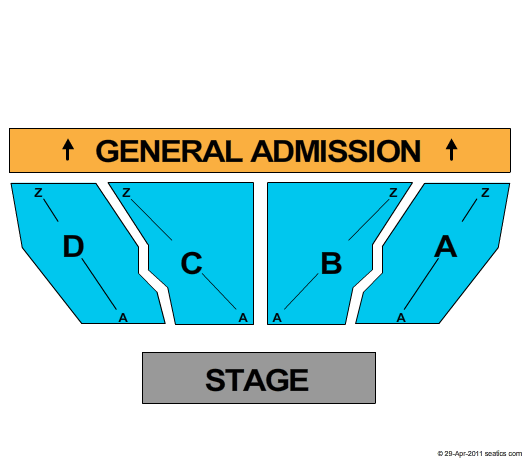 Marymoor Amphitheatre Seating Chart