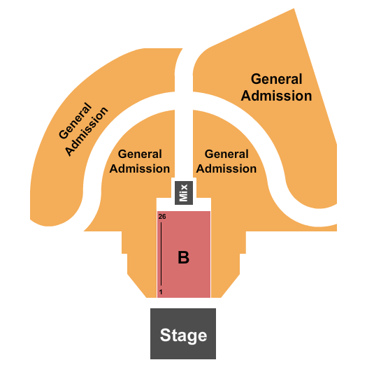 Marymoor Park Seating Chart: Endstage B Section