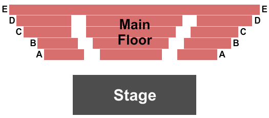 Mason City Community Theatre Seating Chart: Endstage