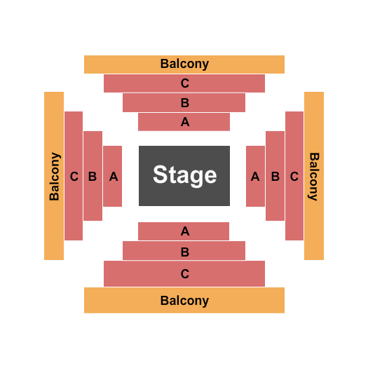 Masonic Temple Theatre Seating Chart: Candlelight
