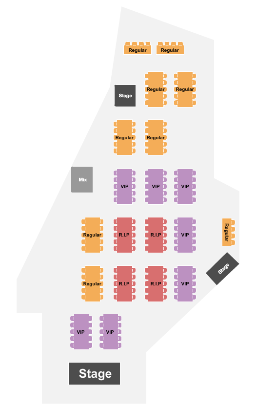 Masquerade Village Seating Chart: Marriage Can Be Murder