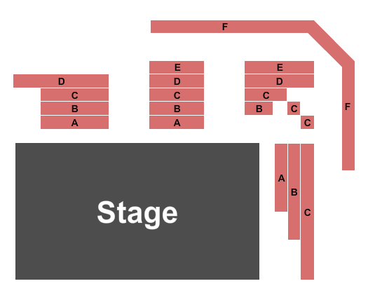 Mass Arts Center Seating Chart: Endstage