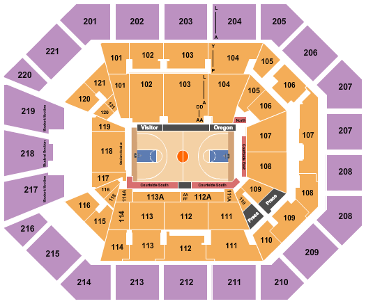 Buy Oregon State Beavers Women's Basketball Tickets, Seating ...