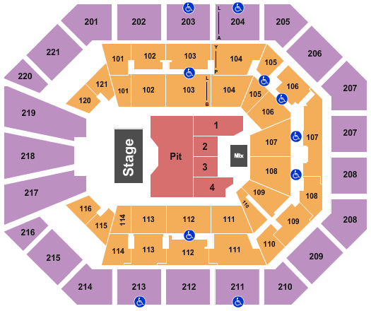 Matthew Knight Arena Seating Chart: Billy Strings
