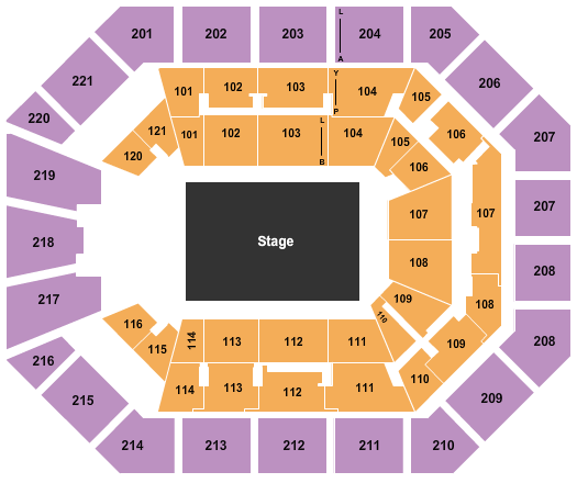 Matthew Knight Arena Seating Chart: Rodeo