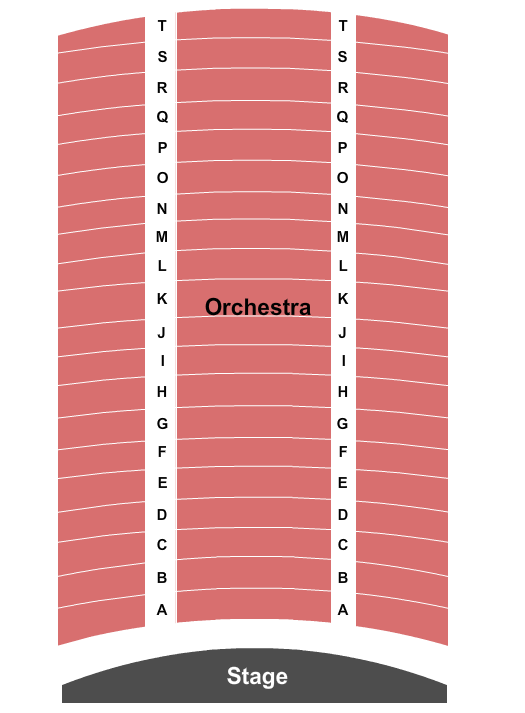 Matthews Community Center Seating Chart: End Stage