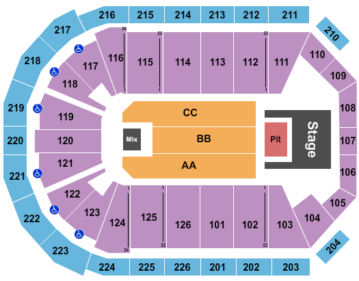 Maverik Center Seating Chart: Doja Cat