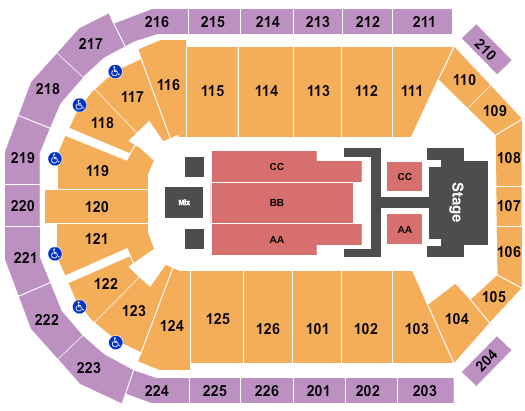 Maverik Center Seating Chart: Dude Perfect