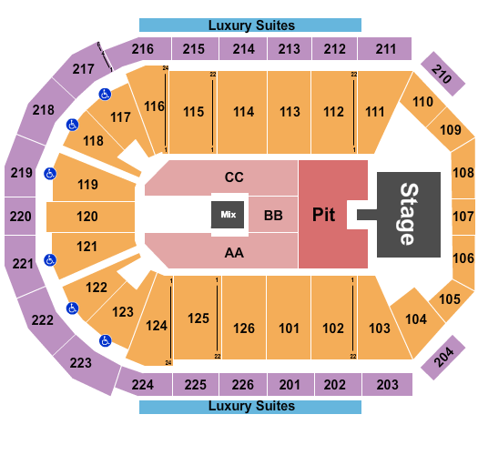 Maverik Center Seating Chart: Jon Pardi