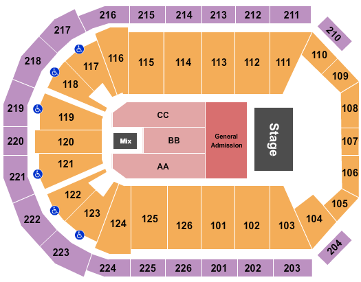 Maverik Center Seating Chart: Megan Moroney