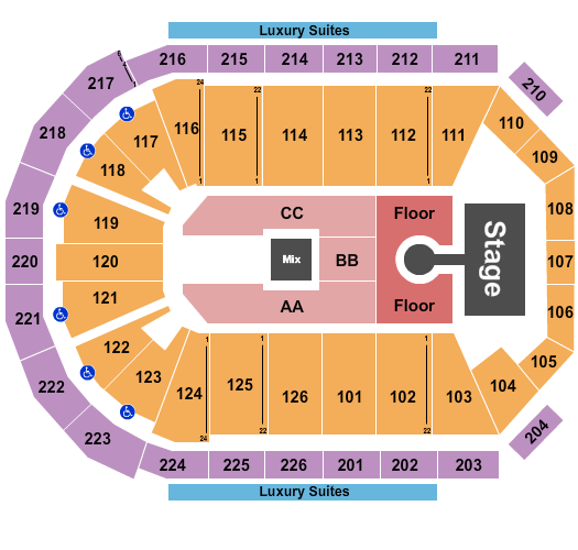 Maverik Center Seating Chart: Weezer