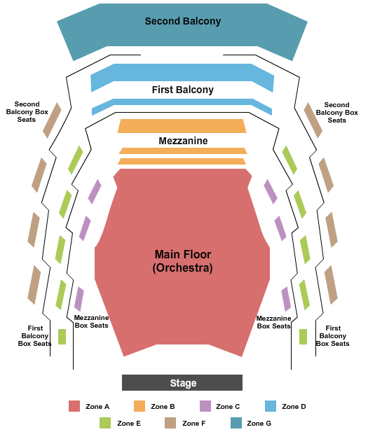 Matthews Theatre Seating Chart
