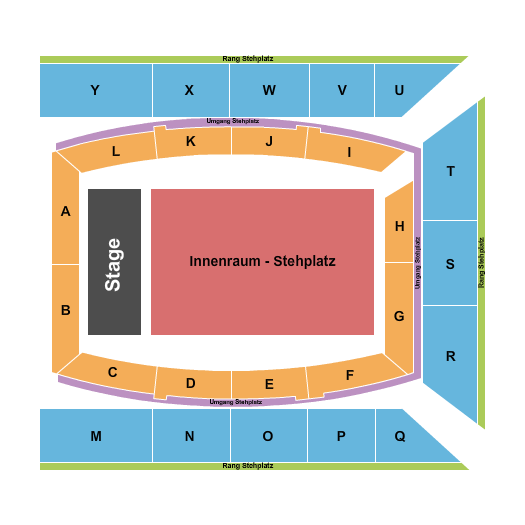 Max Schmeling Halle Seating Chart: Glass Animal