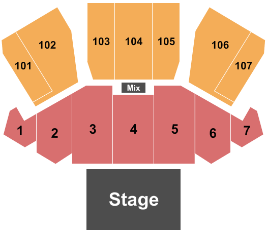 Mayo Clinic Health System Event Center Seating Chart: Brit Floyd 2