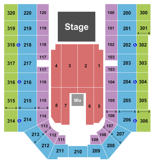 Mayo Clinic Health System Event Center Seating Chart: Dwight Yoakam