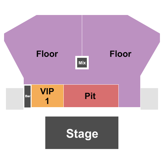 Mayo Clinic Health System Event Center Seating Chart: Endstage VIP/Pit