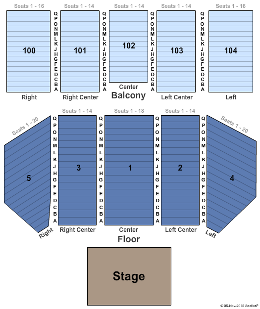 Mcallen Civic Center & Auditorium Seating Chart