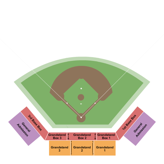 McCrary Park Seating Chart: Baseball