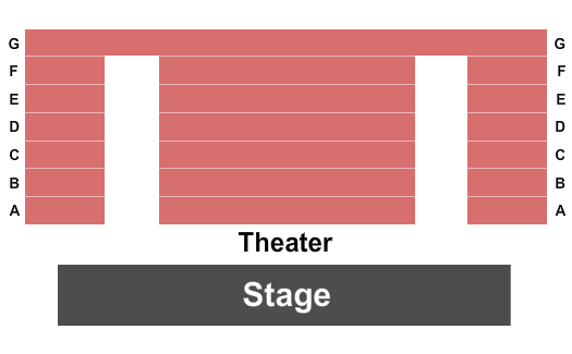 McEwen Theatre At Kay Meek Arts Centre Seating Chart: Endstage