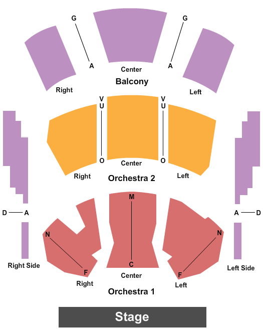 Mcglohon Theatre Map