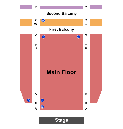 Mcguire Proscenium Stage Seating Chart