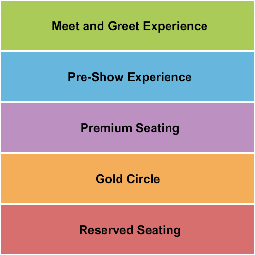 McMahon Memorial Auditorium - OK Seating Chart: Jeremy Camp