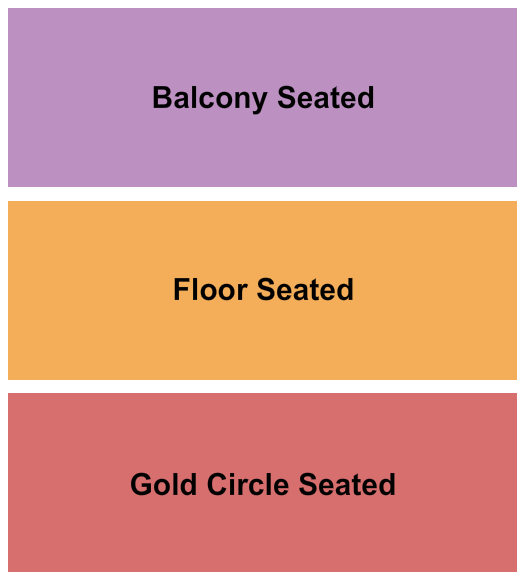 Mystic Theatre Seating Chart: GC/Floor & Balcony Seated