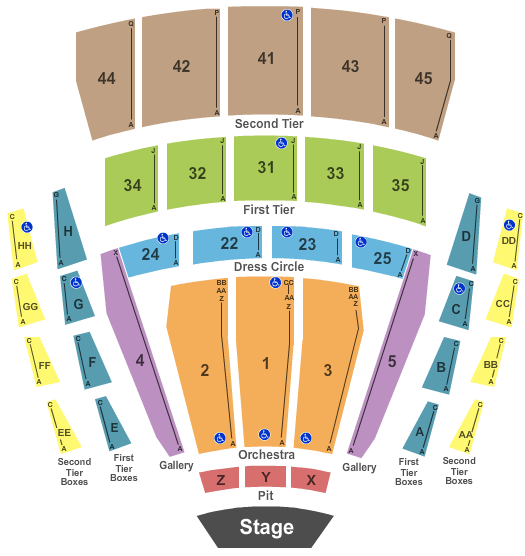 Mccaw Hall Seattle Seating Chart