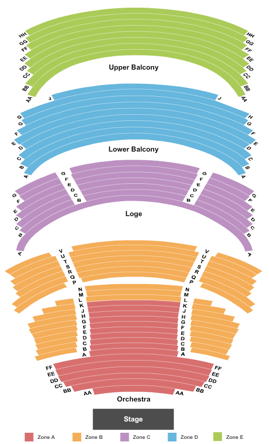 Mystic Lake Showroom Seating Chart