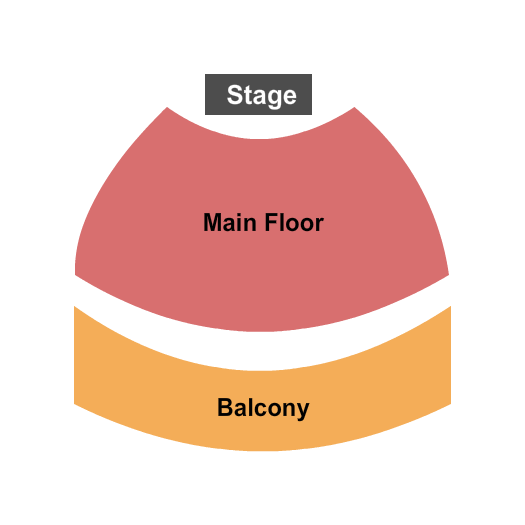 Meany Center for the Performing Arts Seating Chart: End Stage