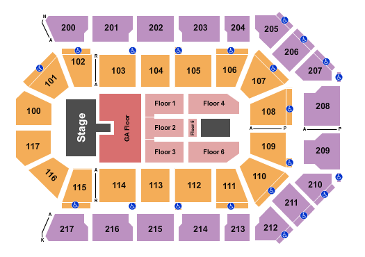 Mechanics Bank Arena Seating Chart: Jon Pardi