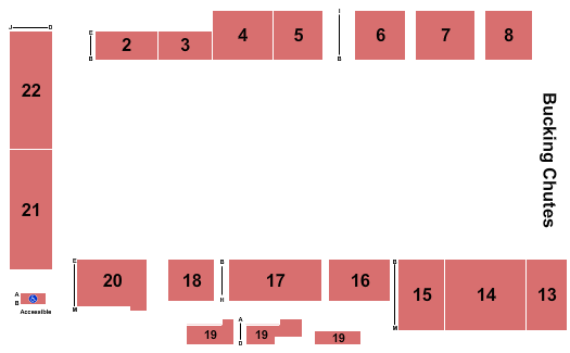 Medicine Hat Exhibition & Stampede Seating Chart: Rodeo