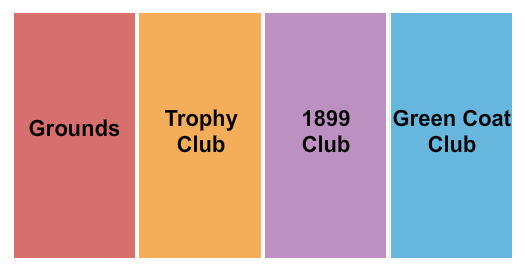 Medinah Country Club Seating Chart: GeneralAdmissionVenue